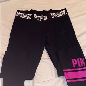 PINK yoga leggings